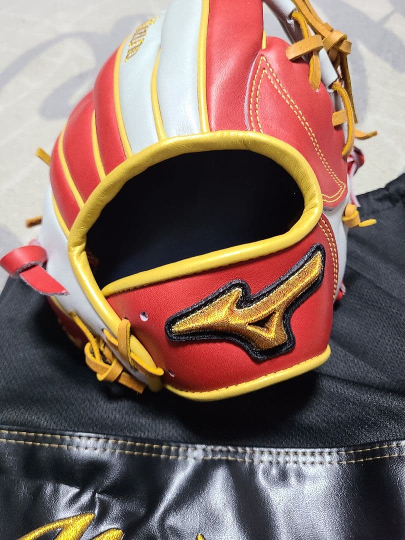 ミズノ 軟式用グラブ 内野手 ミズノプロ 勝色1AJGR30103 野球グローブ