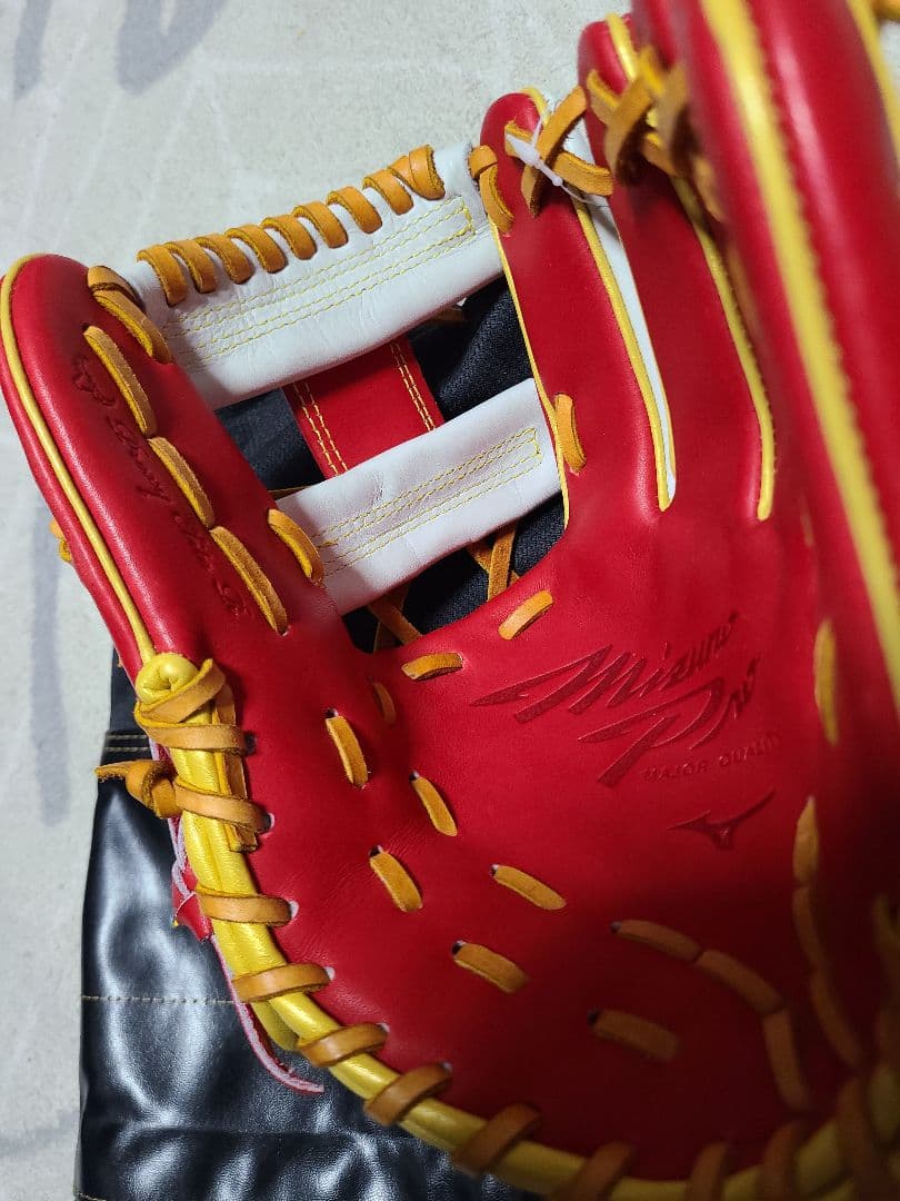 ミズノ 軟式用グラブ 内野手 ミズノプロ 勝色1AJGR30103 野球グローブ