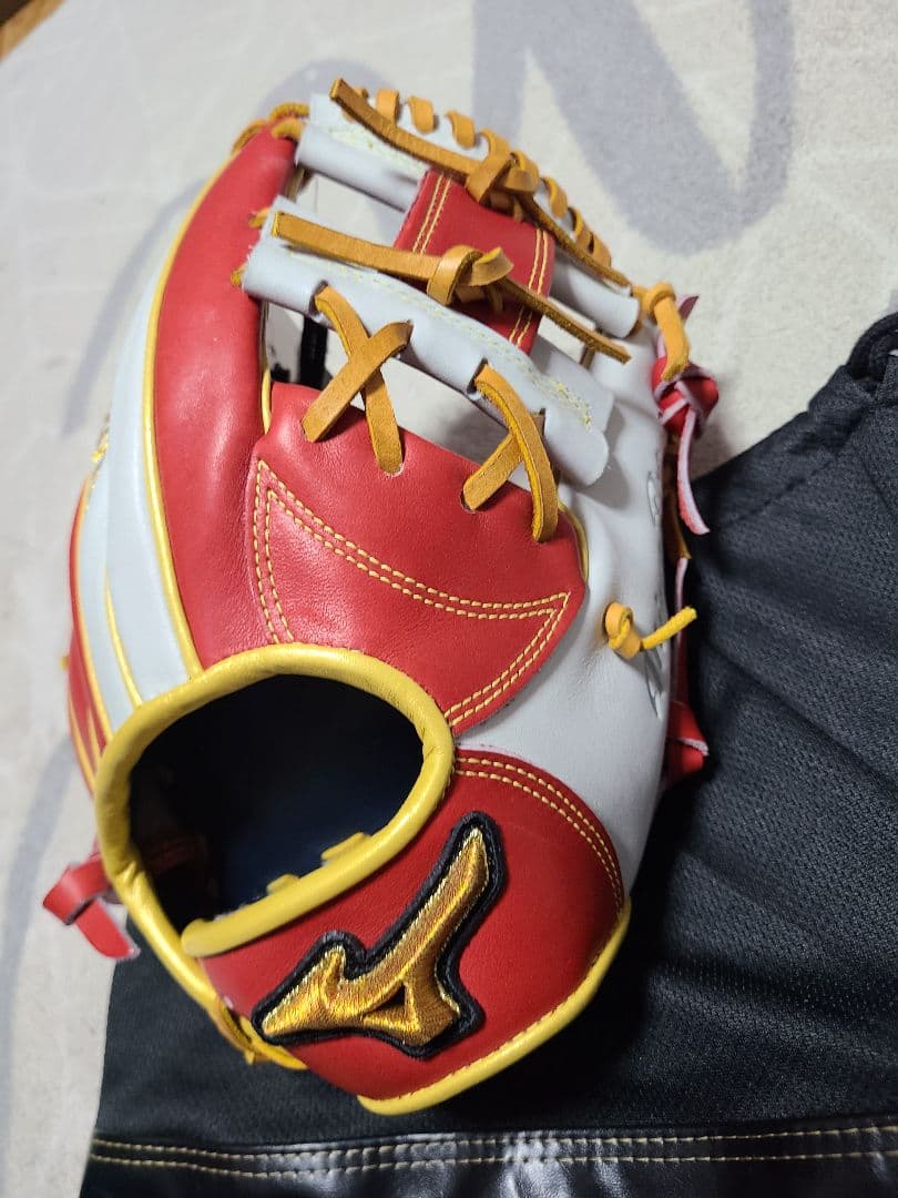 ミズノ 軟式用グラブ 内野手 ミズノプロ 勝色1AJGR30103 野球グローブ