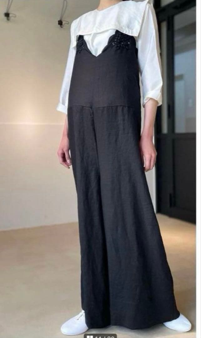 2/1まで※未使用定価6.4(現7.5)万円トワヴァーズボンボヤージュサロペット