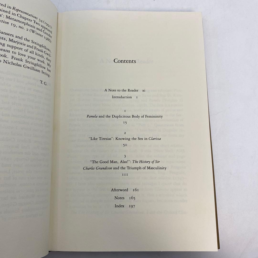 洋書 Samuel Richardson's Fictions of Gender