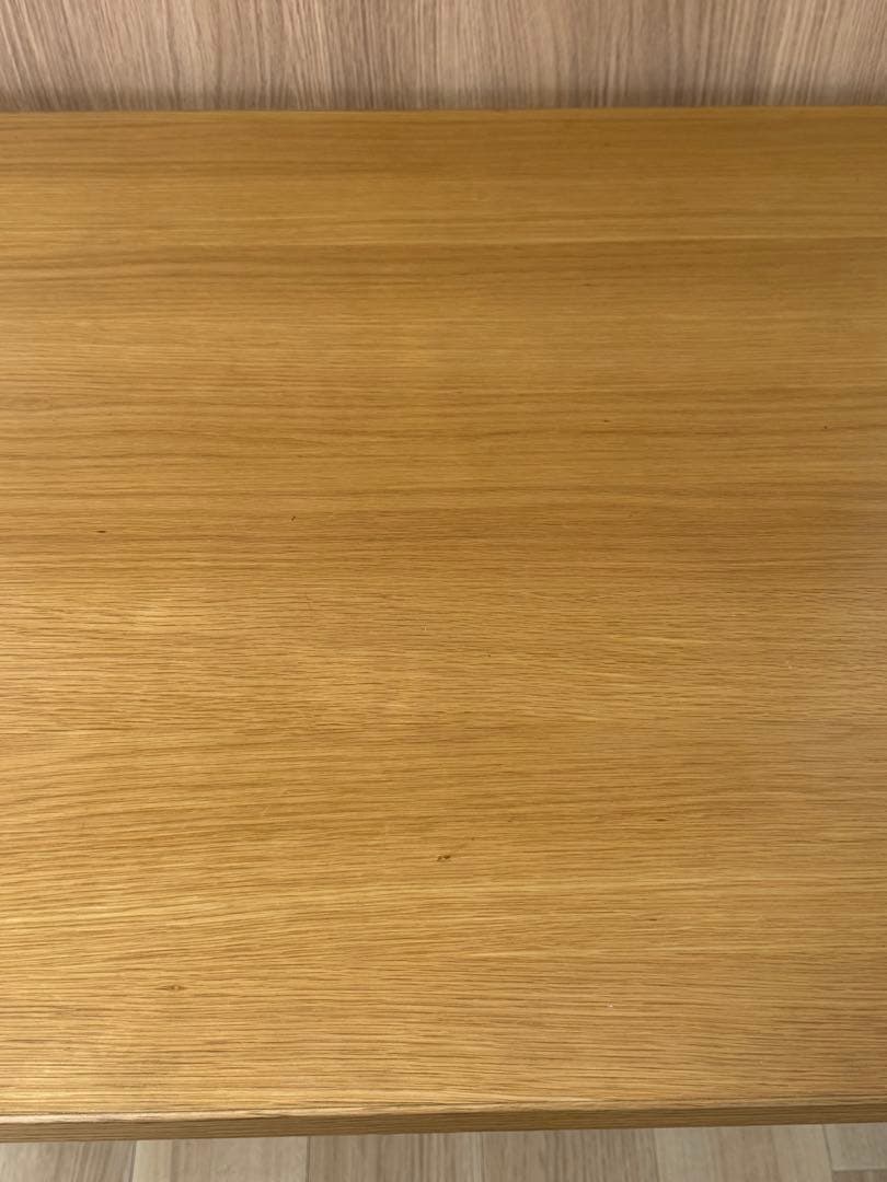 美品　無印良品 木製折りたたみテーブル W120cm