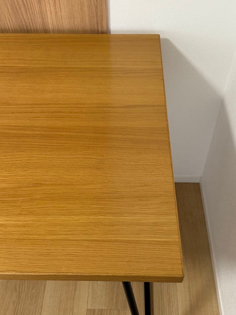 美品　無印良品 木製折りたたみテーブル W120cm