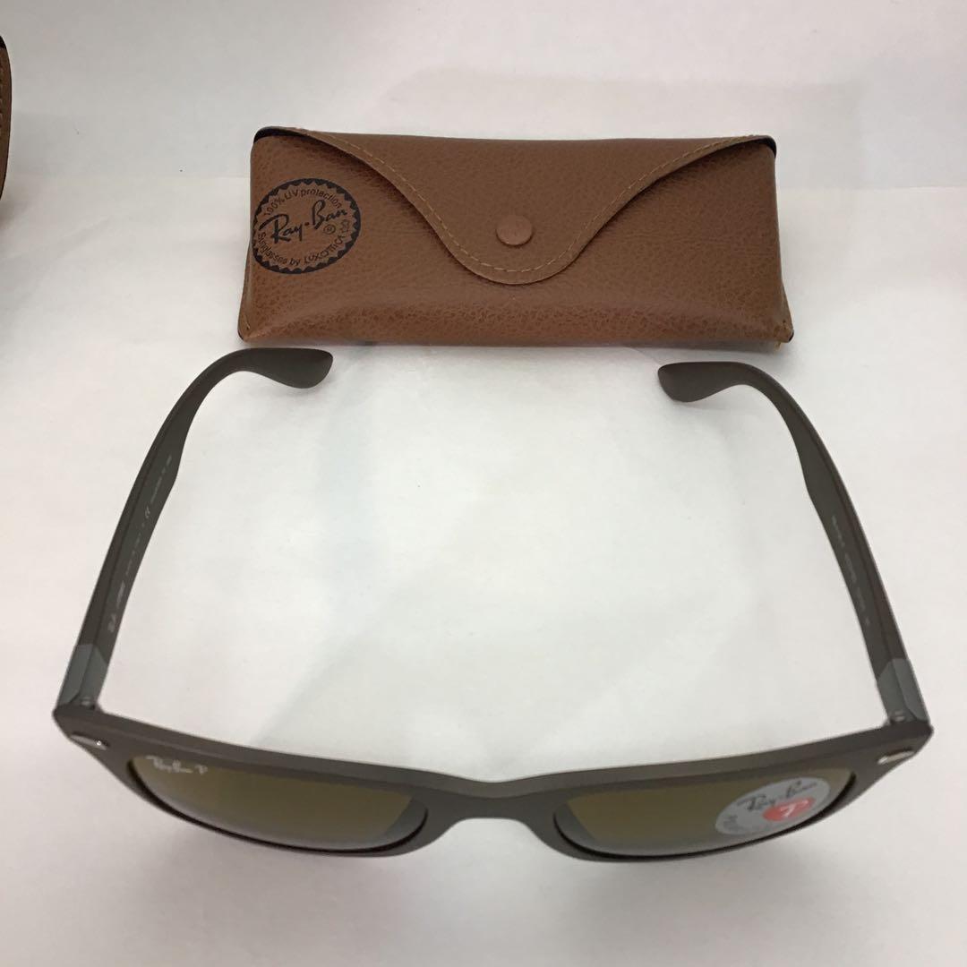 ❣️未使用品❣️レイバンRay-Ban 偏光サングラス ブラウン系　RB4195F