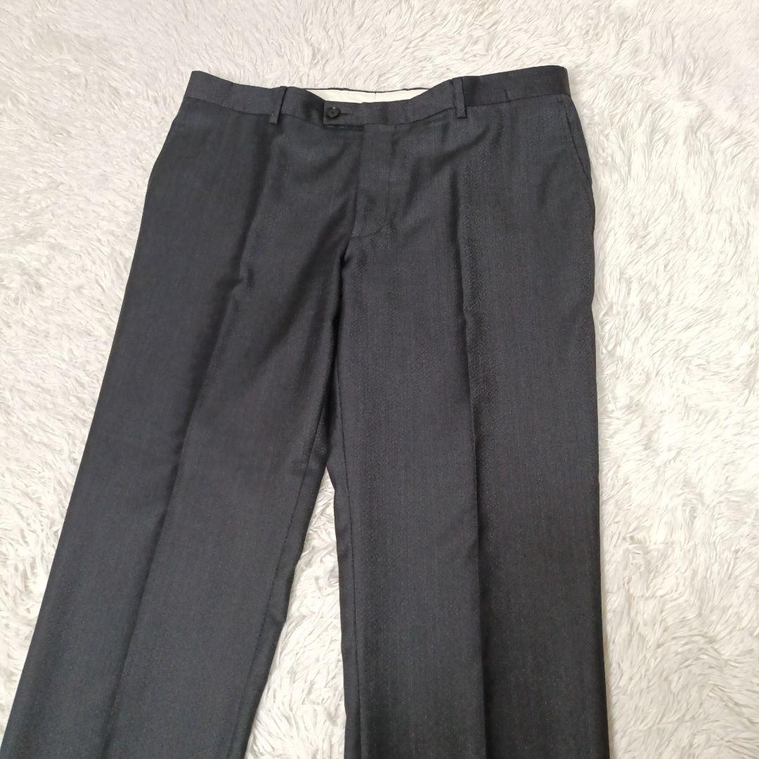 極美品■PAOLONI パオローニ イタリア製 セットアップ スーツ　グレー