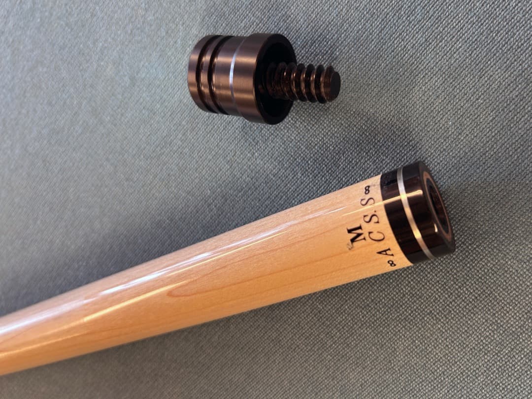 【ADAM】ACSS-Mシャフト 3/8-10山　試し撞き程度美品