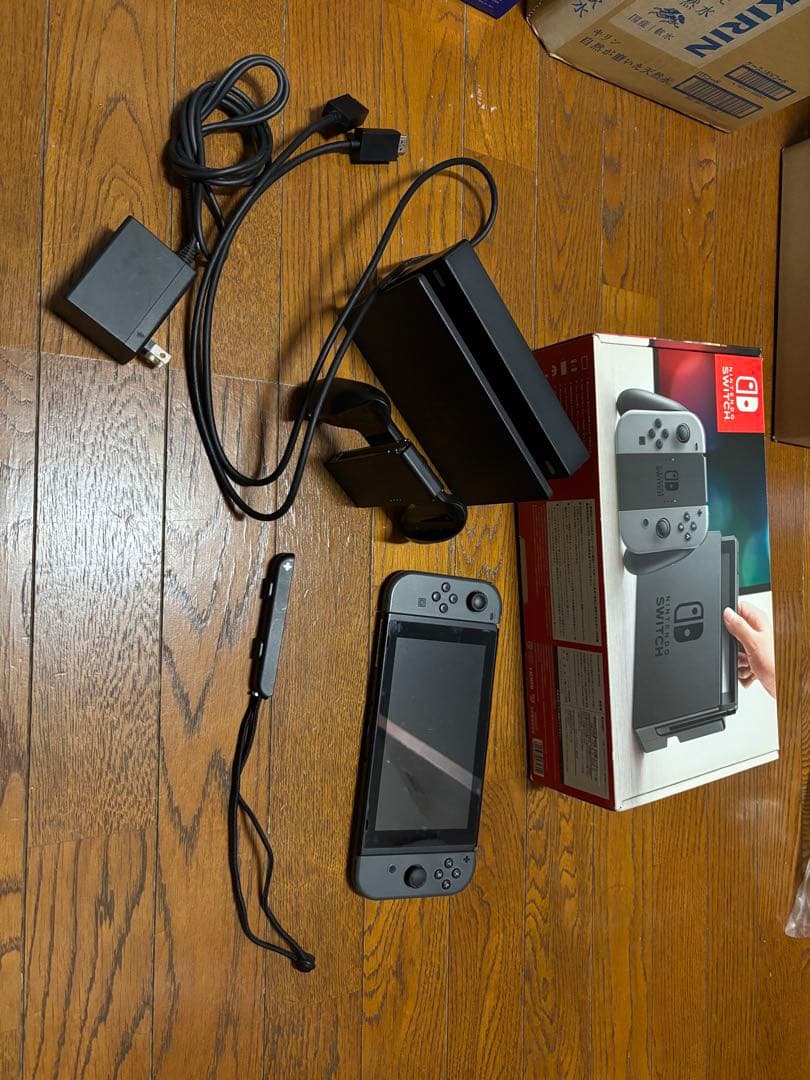 【ジャンク品】Nintendo Switch グレー 本体