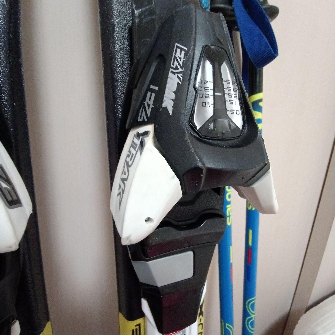 ATOMIC 140cm★ブーツ23cm★ストック95cm ジュニアスキーセット