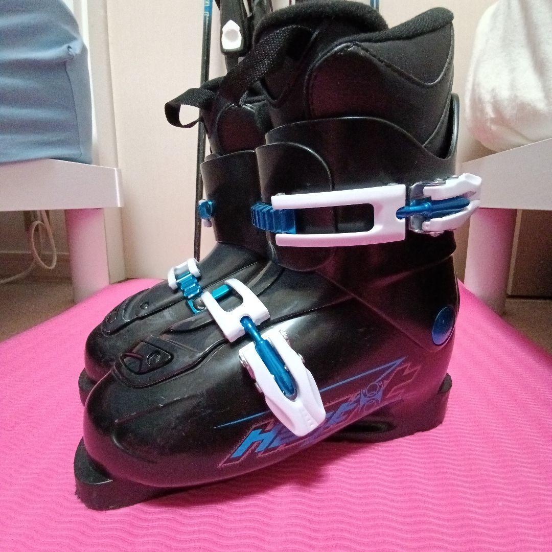 ATOMIC 140cm★ブーツ23cm★ストック95cm ジュニアスキーセット