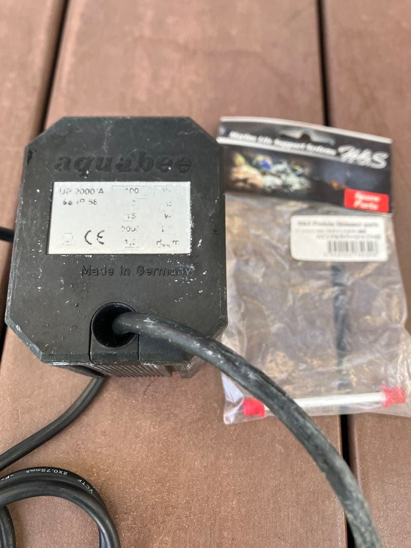 H&Sプロテインスキマー 400 DCポンプ化