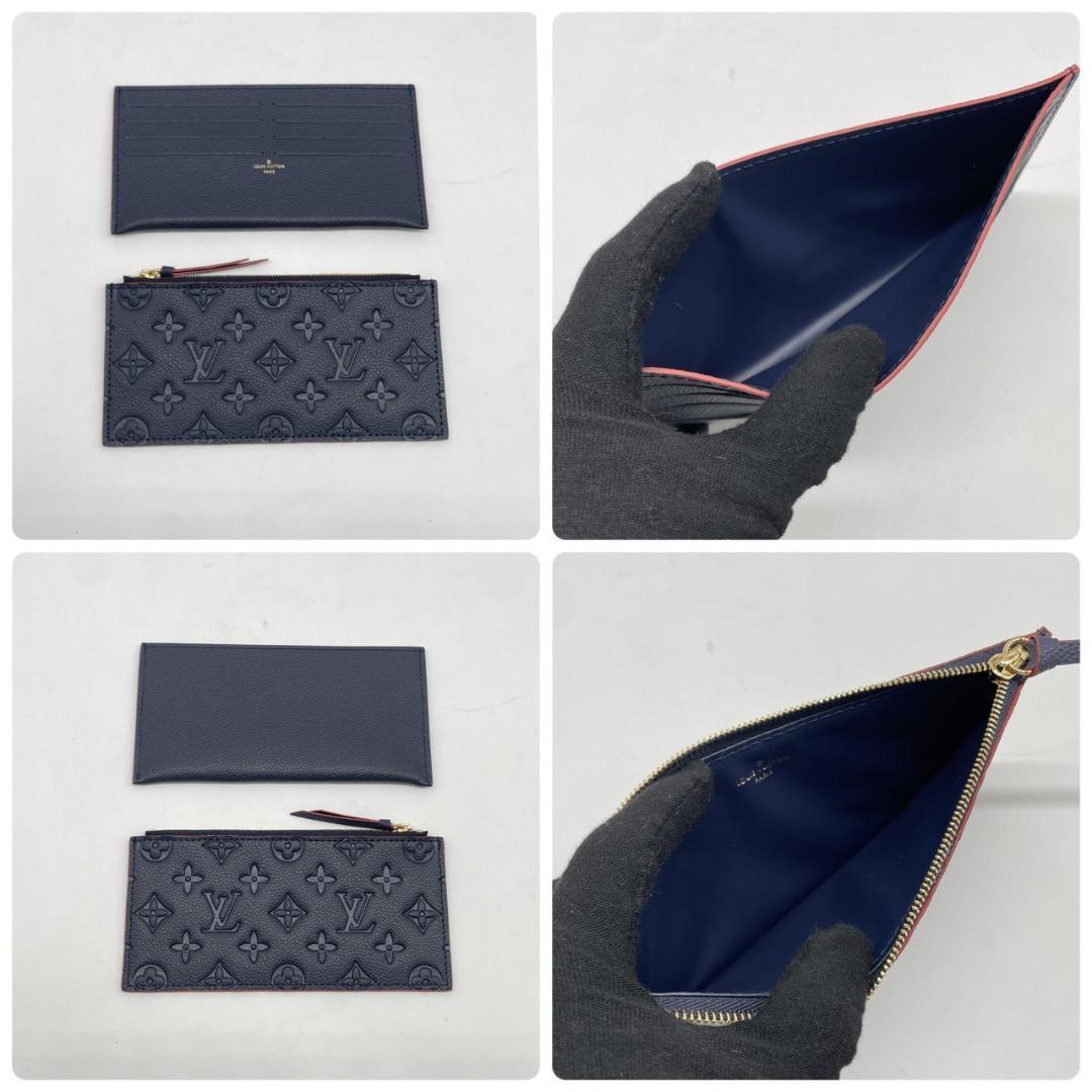 新品同様✨ ルイヴィトン チェーンウォレット フェリシー アンプラント マリーヌ