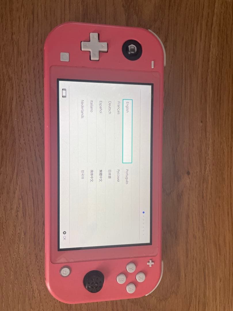 Nintendo Switch Lite ピンク　※左スティック破損してます