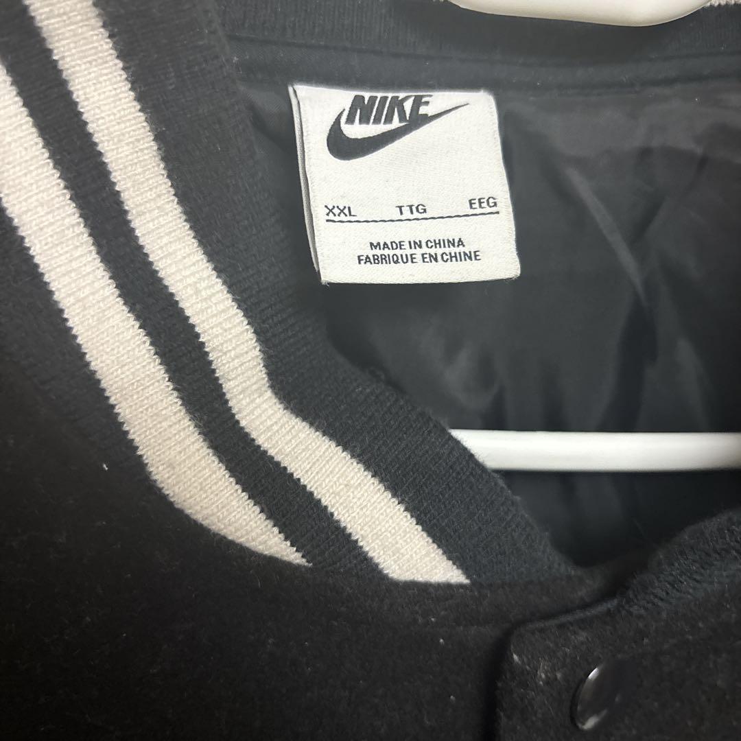 NIKE VARSITY JACKET スタジャン XXL ブラック　ナイキ