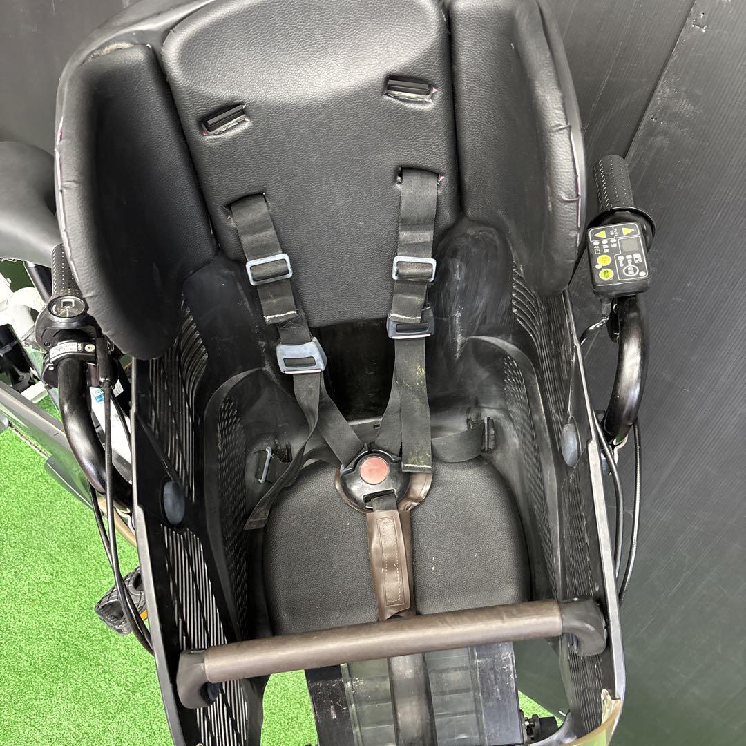 電動自転車 YAMAHA PAS kiss ホワイト 3人乗り対応　75