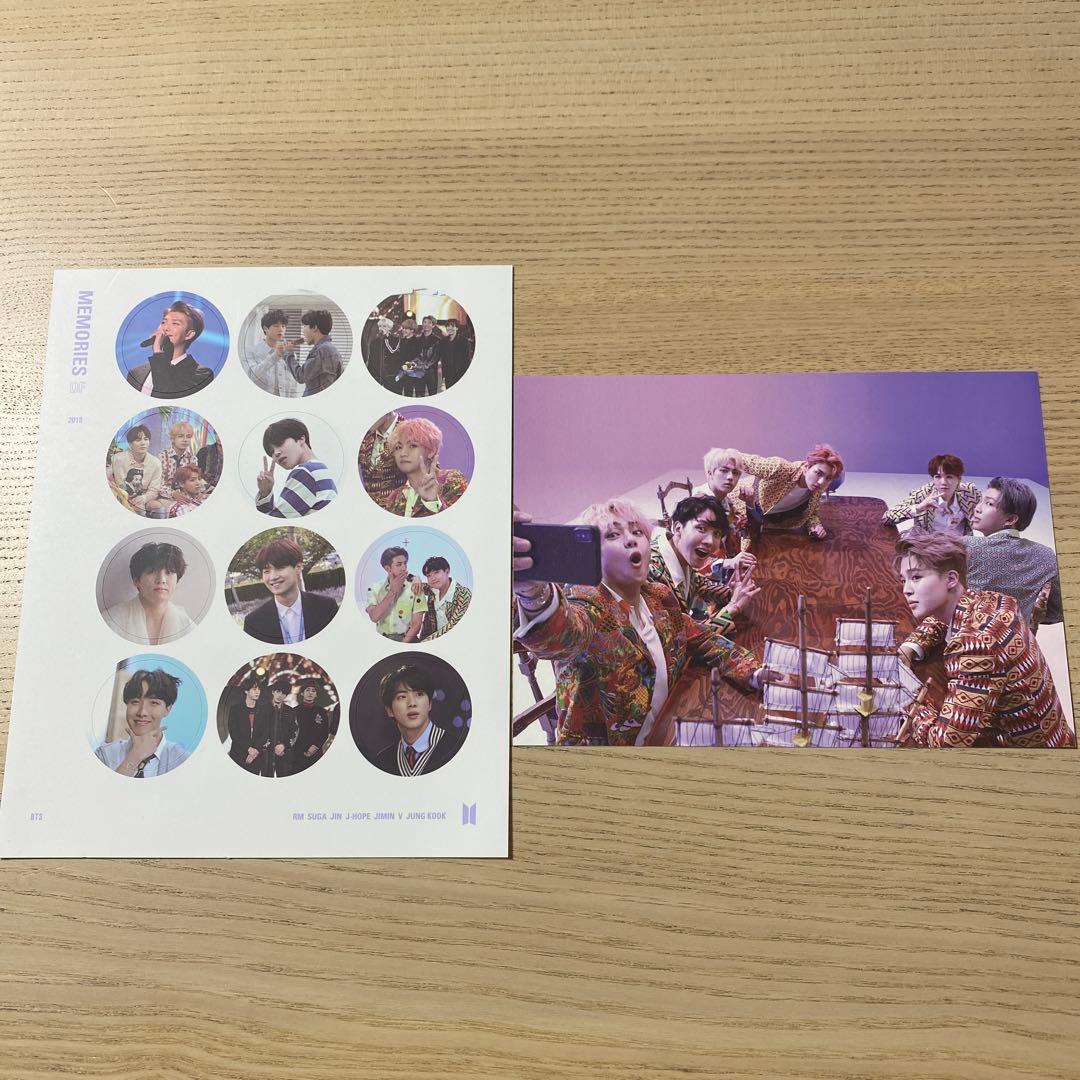 BTS MEMORIES OF 2018 ブルーレイ V テテ テヒョン トレカ