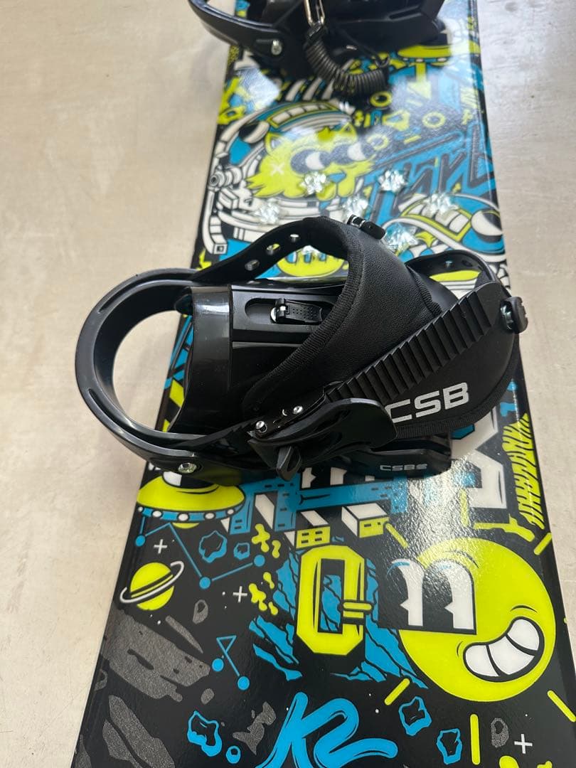 K2 MINI TURBO 120 スノーボードK2　キッズ セット 6点セット