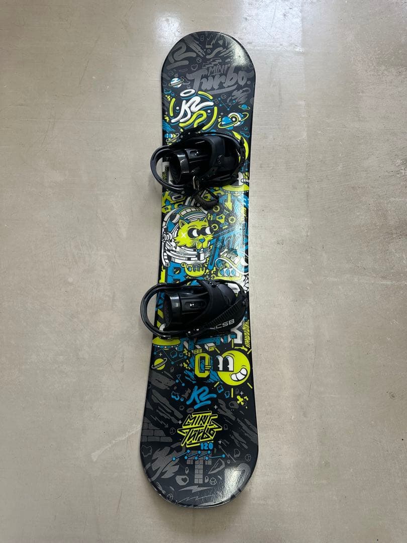 K2 MINI TURBO 120 スノーボードK2　キッズ セット 6点セット