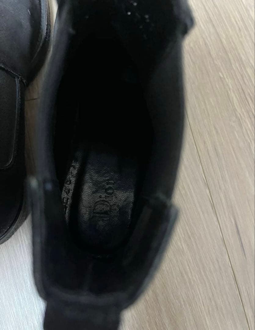 Dior HOMME 黒 ブーツ