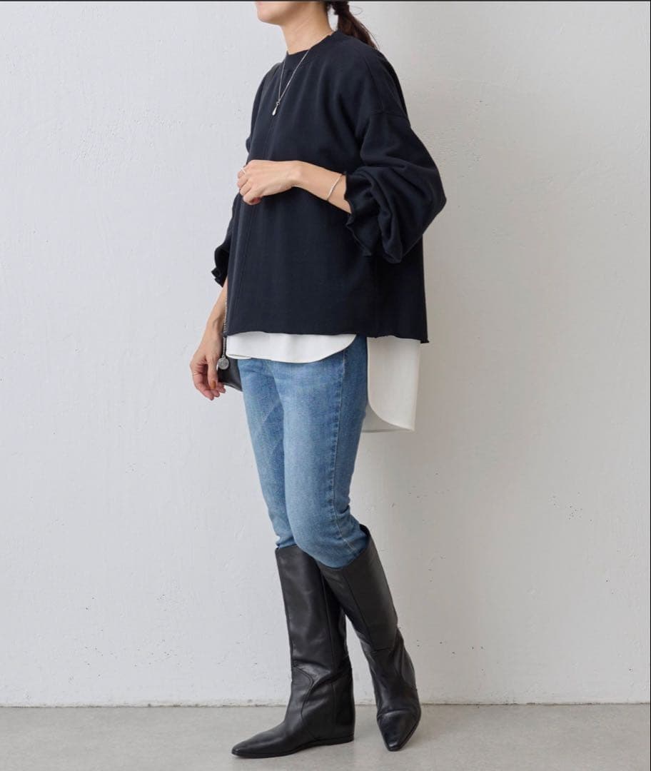 新品 BEARDSLEY(ビアズリー)袖口フリルトレーナー ガリャルダガランテ