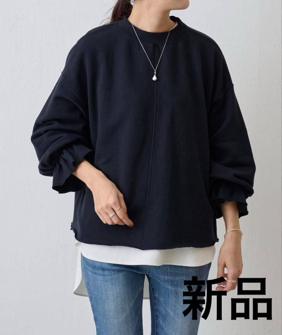 新品 BEARDSLEY(ビアズリー)袖口フリルトレーナー ガリャルダガランテ