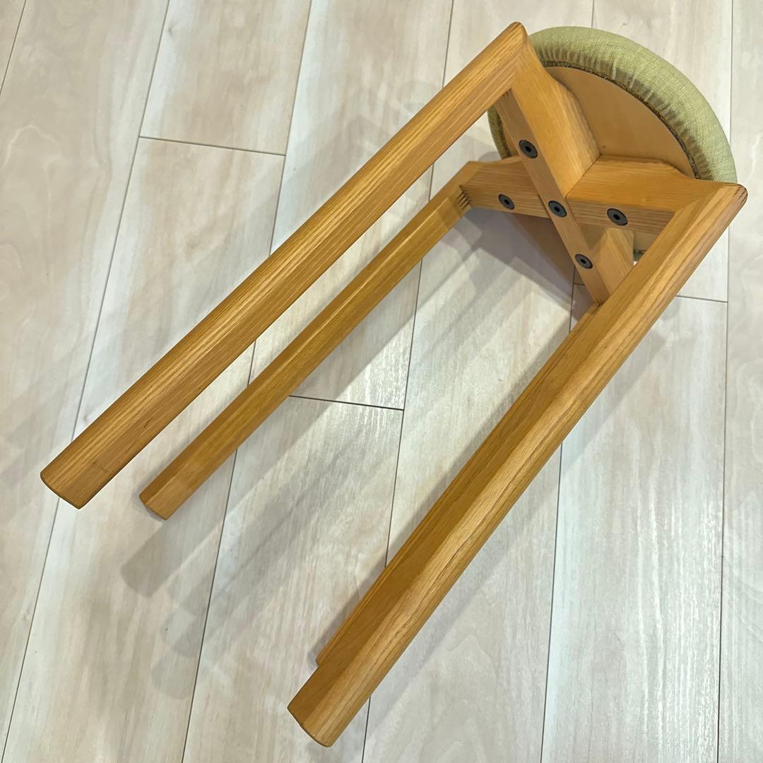 美品★匠工芸 TAKUMI アクタスコラボ　マッシュルームスツール 高さ43cm