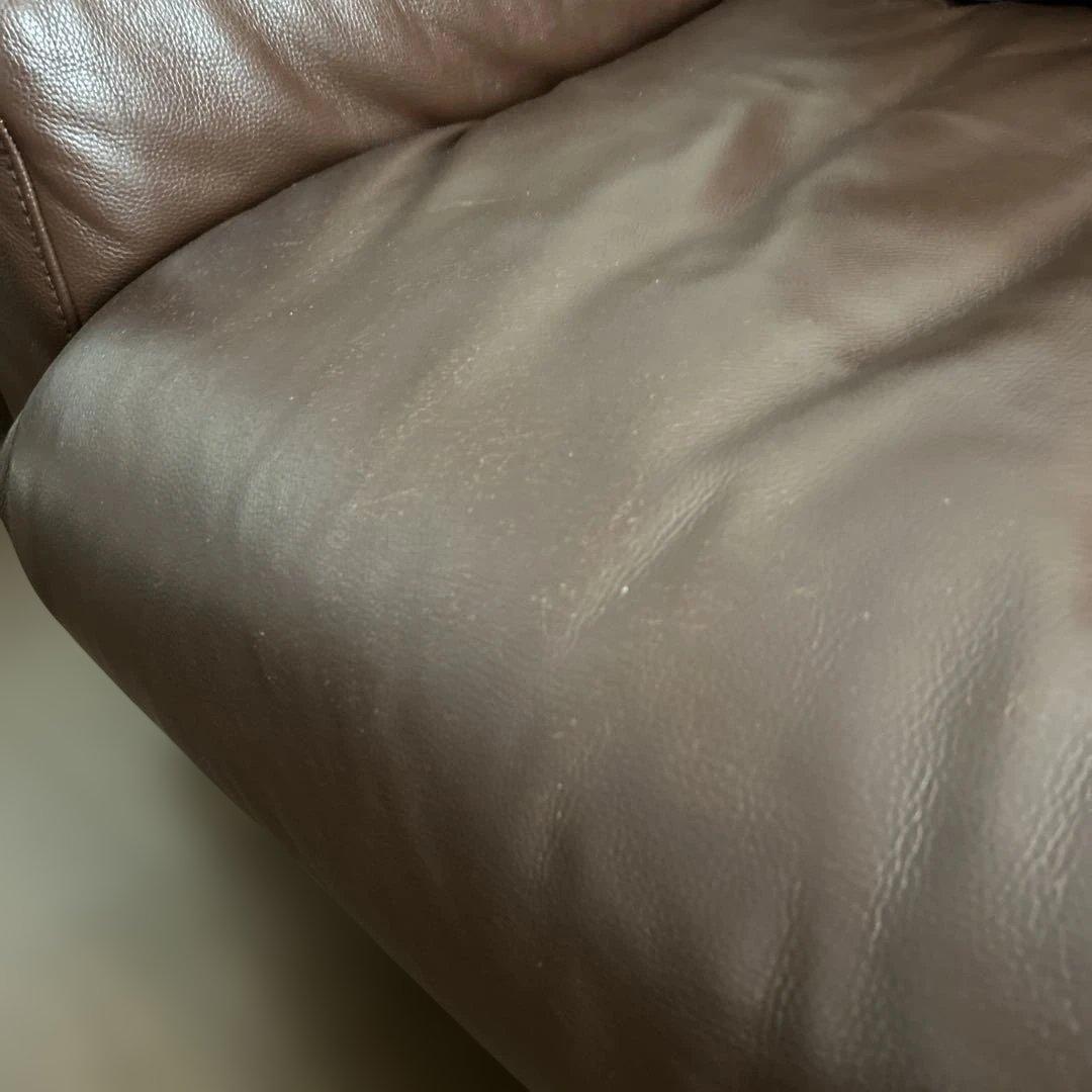 無印良品　レザーソファ