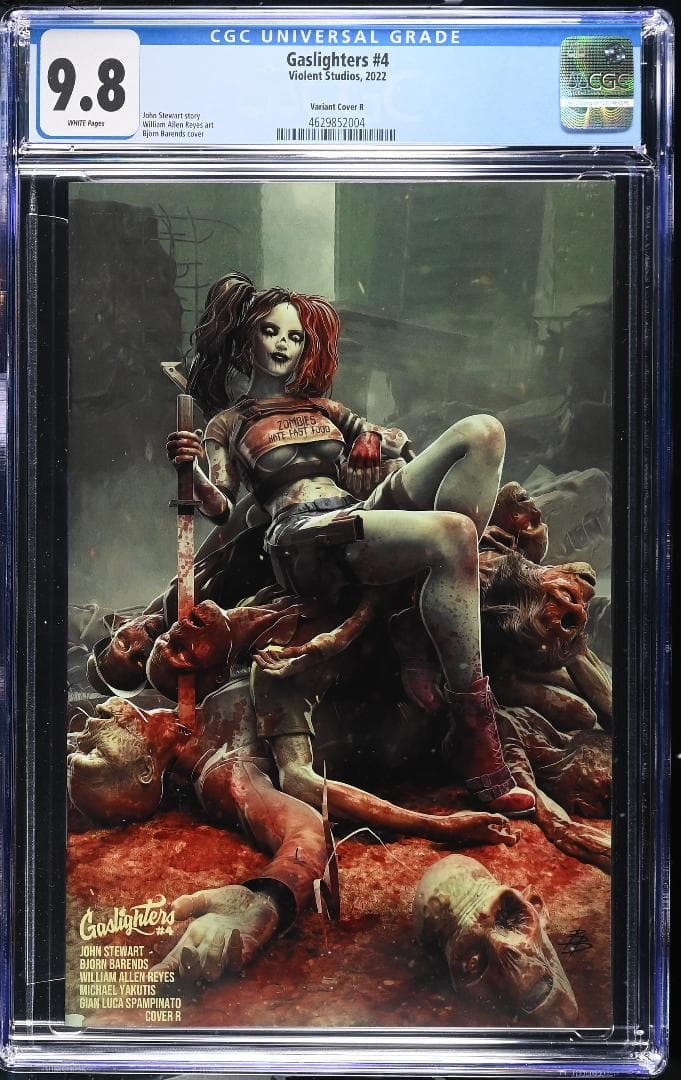 アメコミリーフ　Gaslighters #4 CGC 9.8