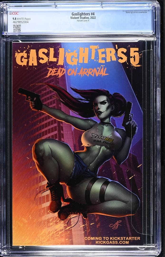 アメコミリーフ　Gaslighters #4 CGC 9.8
