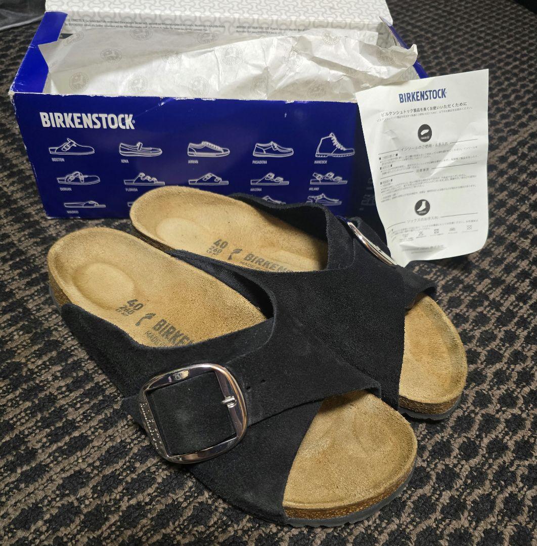 【完売品】ビルケンシュトック ビックバックル ユナイテッドアローズ 26スエード