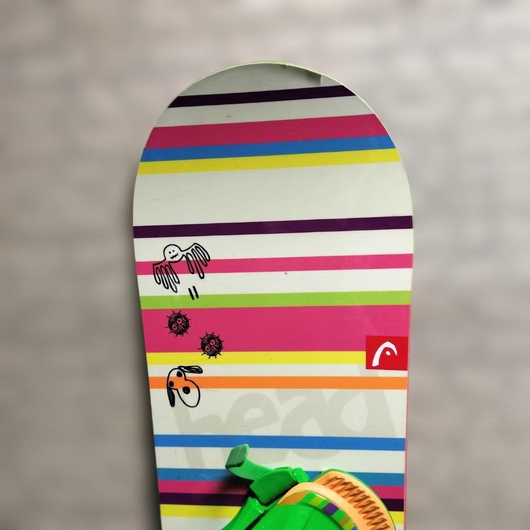 HEAD スノーボード 142cm サロモンブーツセット