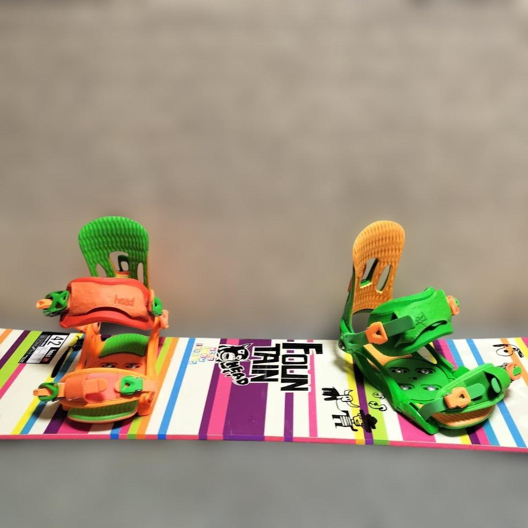 HEAD スノーボード 142cm サロモンブーツセット