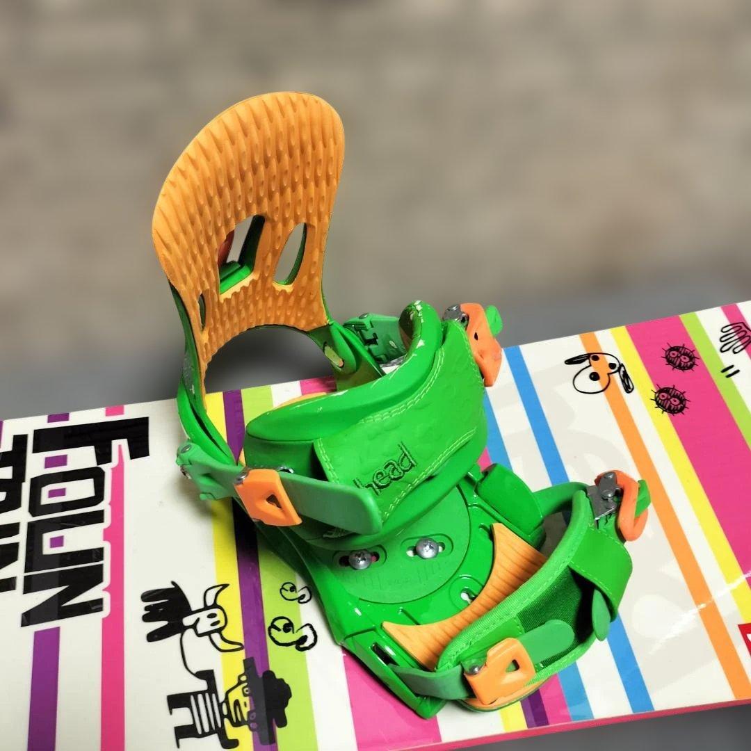 HEAD スノーボード 142cm サロモンブーツセット