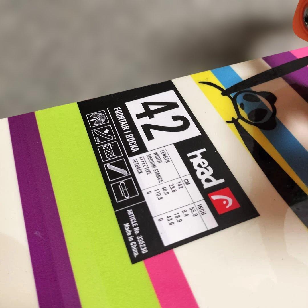 HEAD スノーボード 142cm サロモンブーツセット