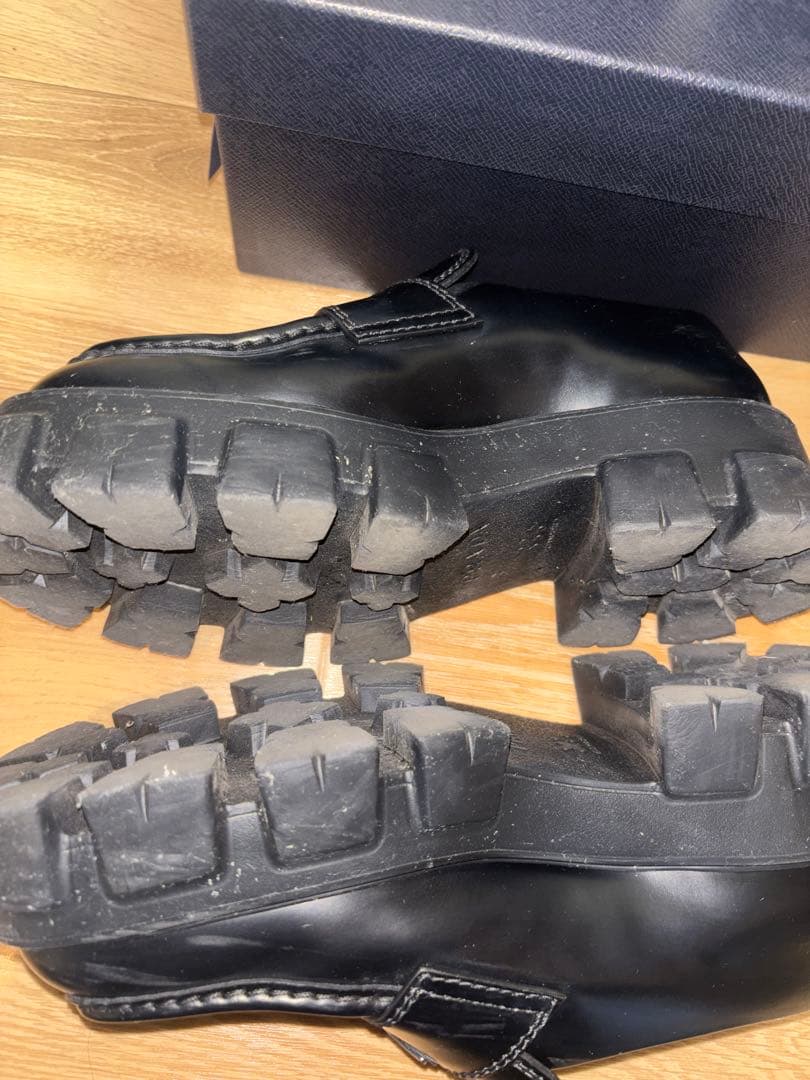 PRADA モノリス ローファー サイズ8