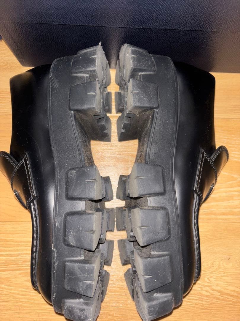 PRADA モノリス ローファー サイズ8