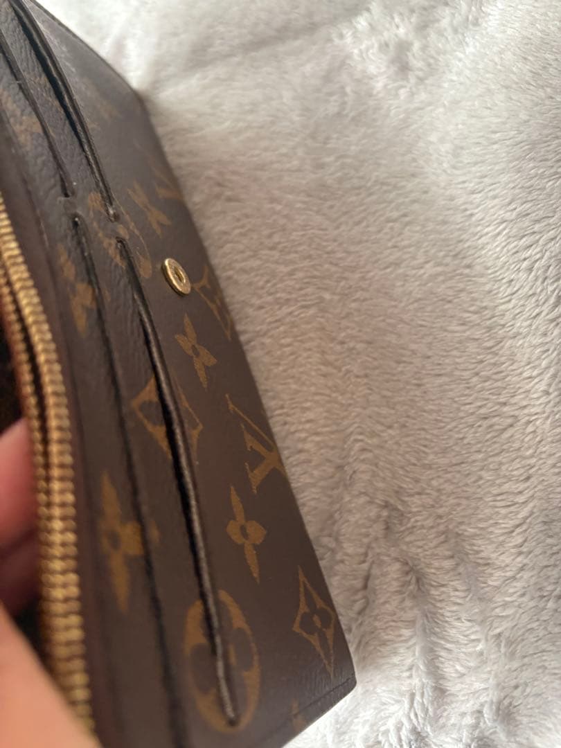 Louis Vuitton 長財布 ブラウン モノグラム 正規品