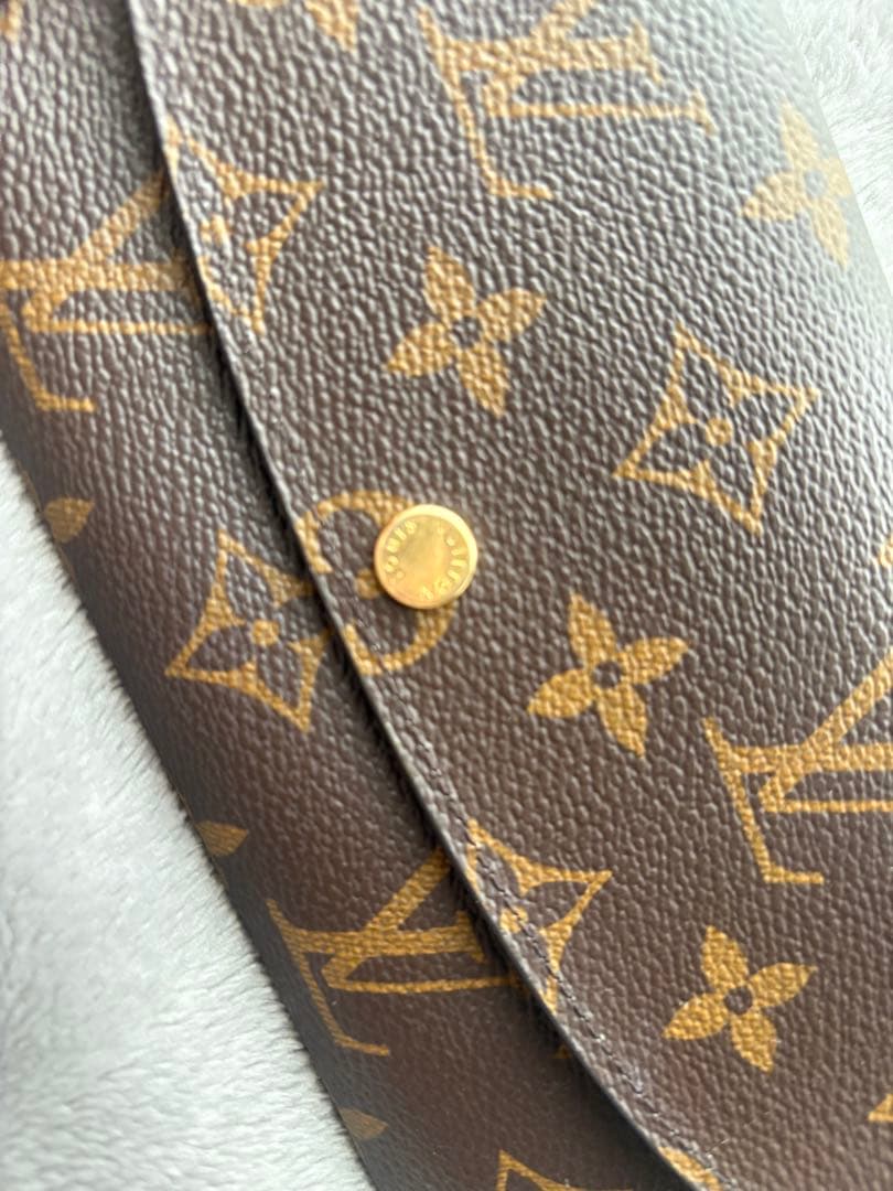 Louis Vuitton 長財布 ブラウン モノグラム 正規品