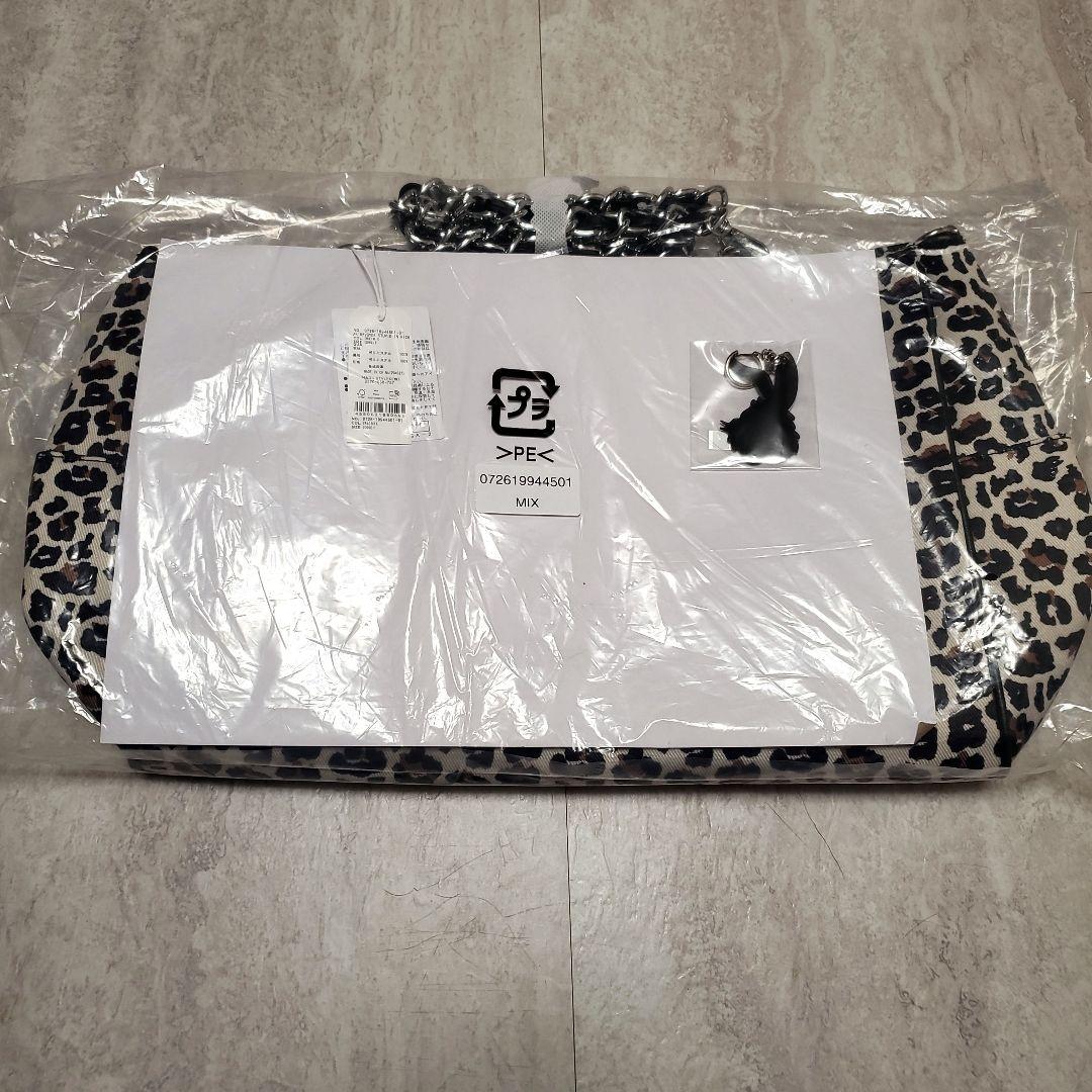 GYDA ジェイダ 店舗限定ノベルティ レオパード柄バック チャーム付き