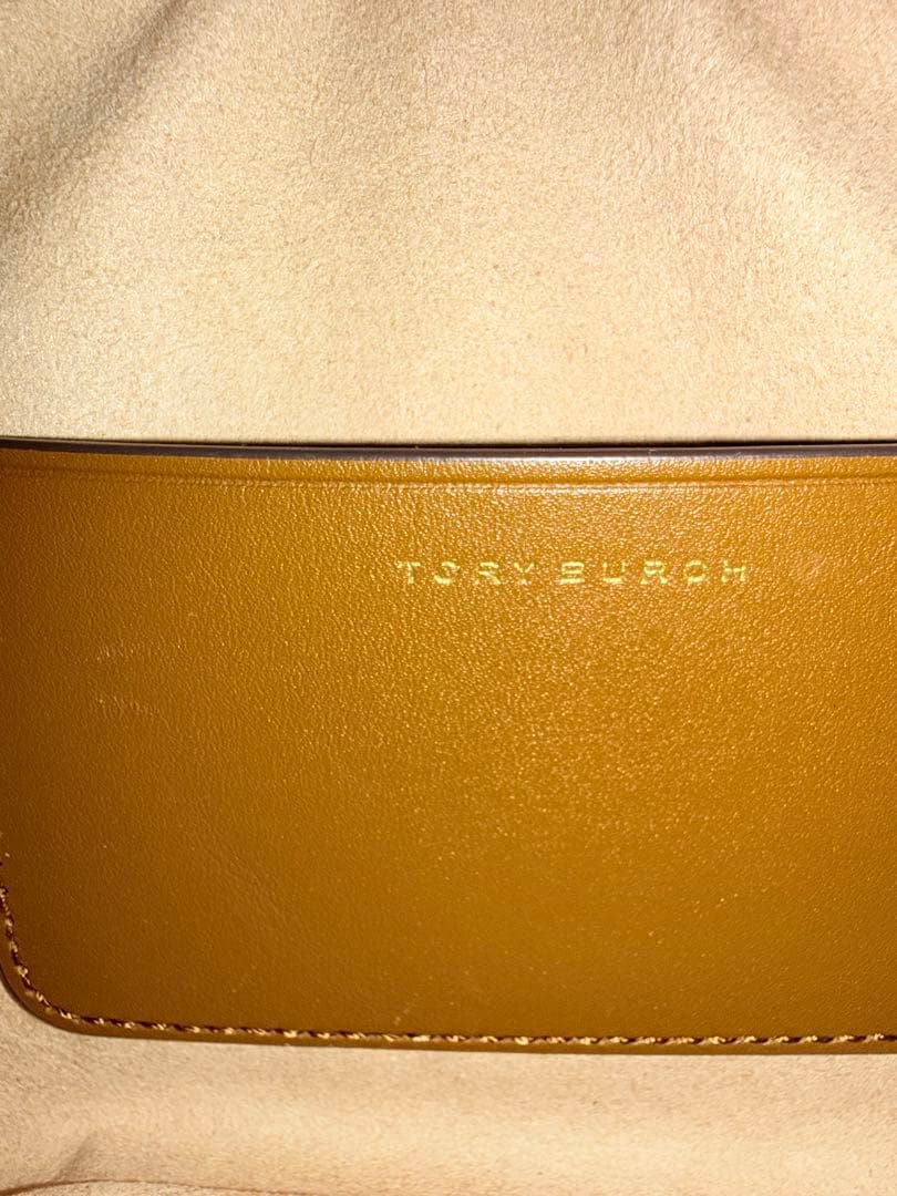 トリーバーチモノグラム キャンバス ミニ バレル 2WAYボストン