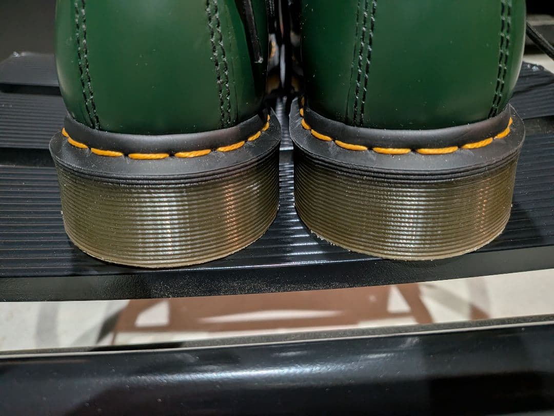 ドクターマーチン　8ホール　ブーツ　グリーン　希少