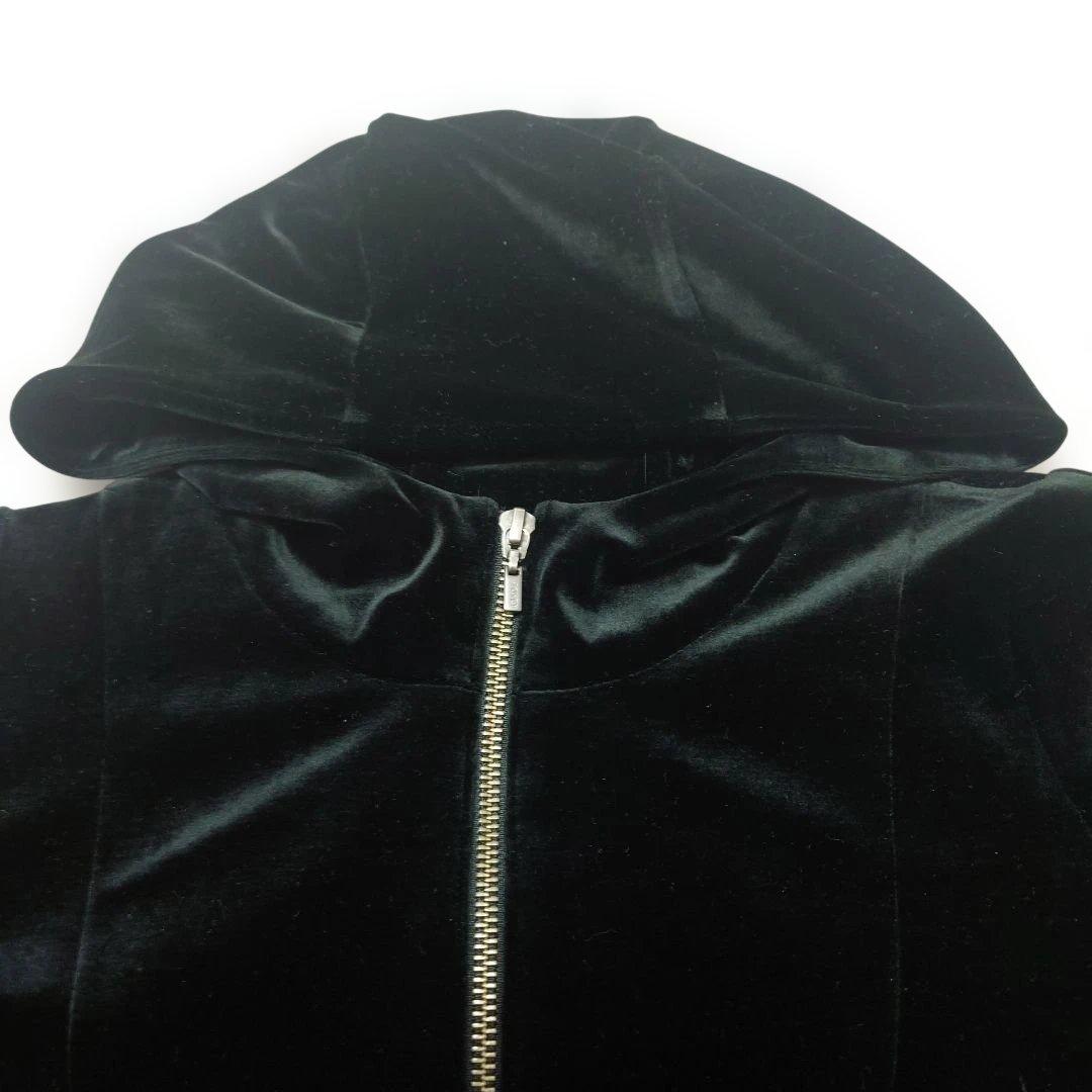 美品　フォクシー　ベロア　パーカー