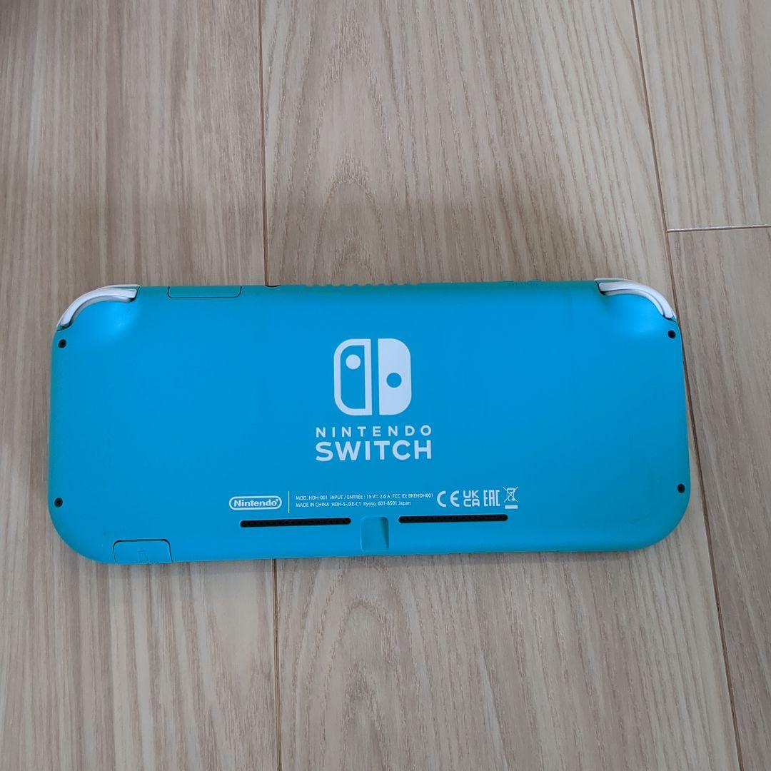 Nintendo Switch Lite ターコイズ GRIP CASE付き