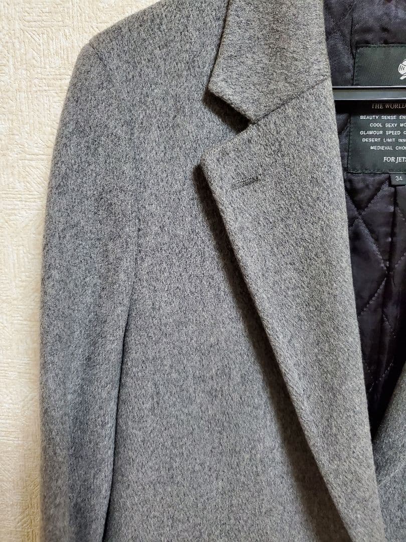 LOVELESS グレー チェスターコート 34