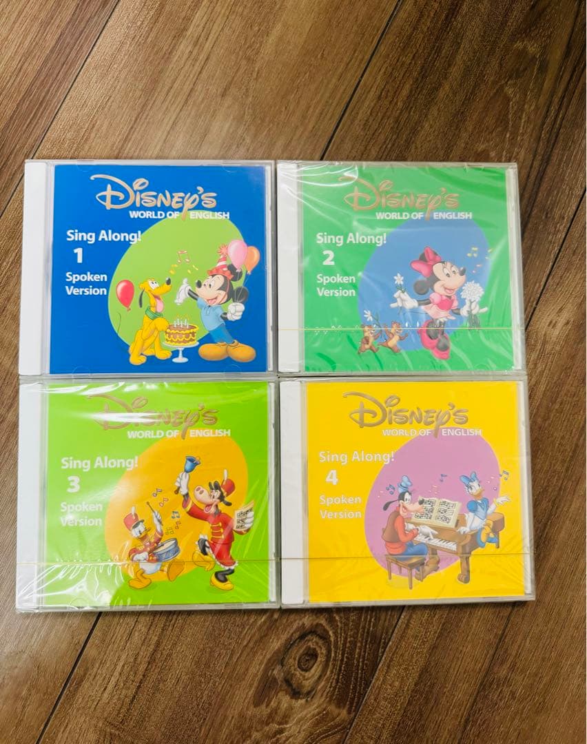 ディズニー英語DWE シングアロング　2018年購入CD&絵本&ガイド