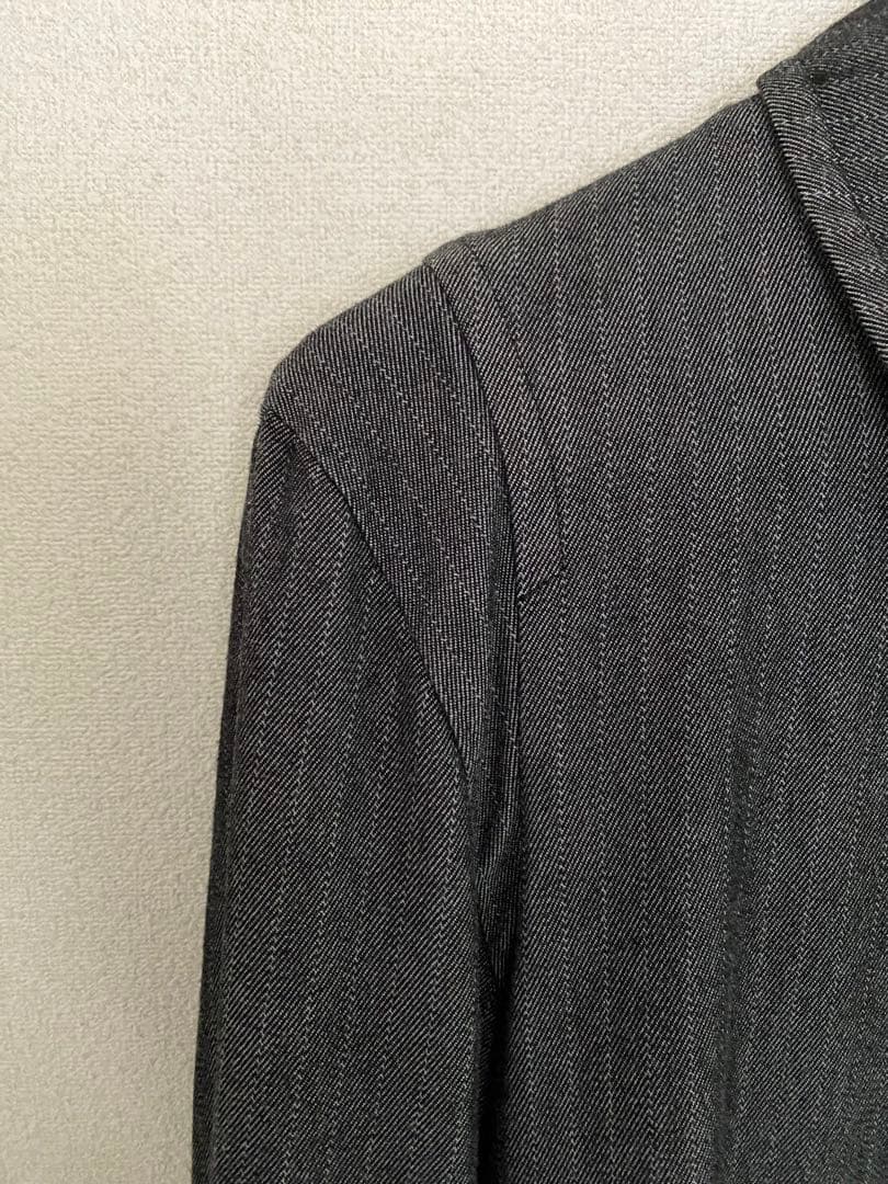 ジ*）様 コムデギャルソンコート　超美品 メンズライクなボックス型！