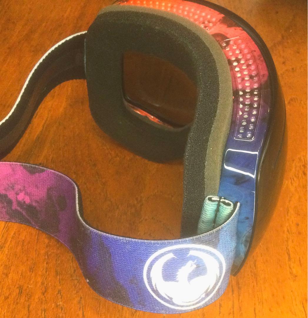 DRAGON ドラゴン ゴーグル(ブラック、オレンジレンズ)美品