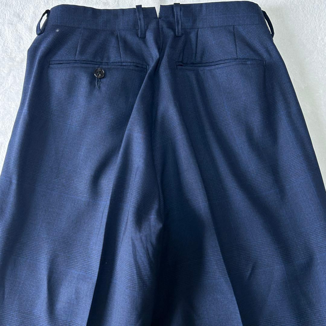 美品 ユニバーサルランゲージ カノニコ スーパーソニック ダブルスーツ M 紺