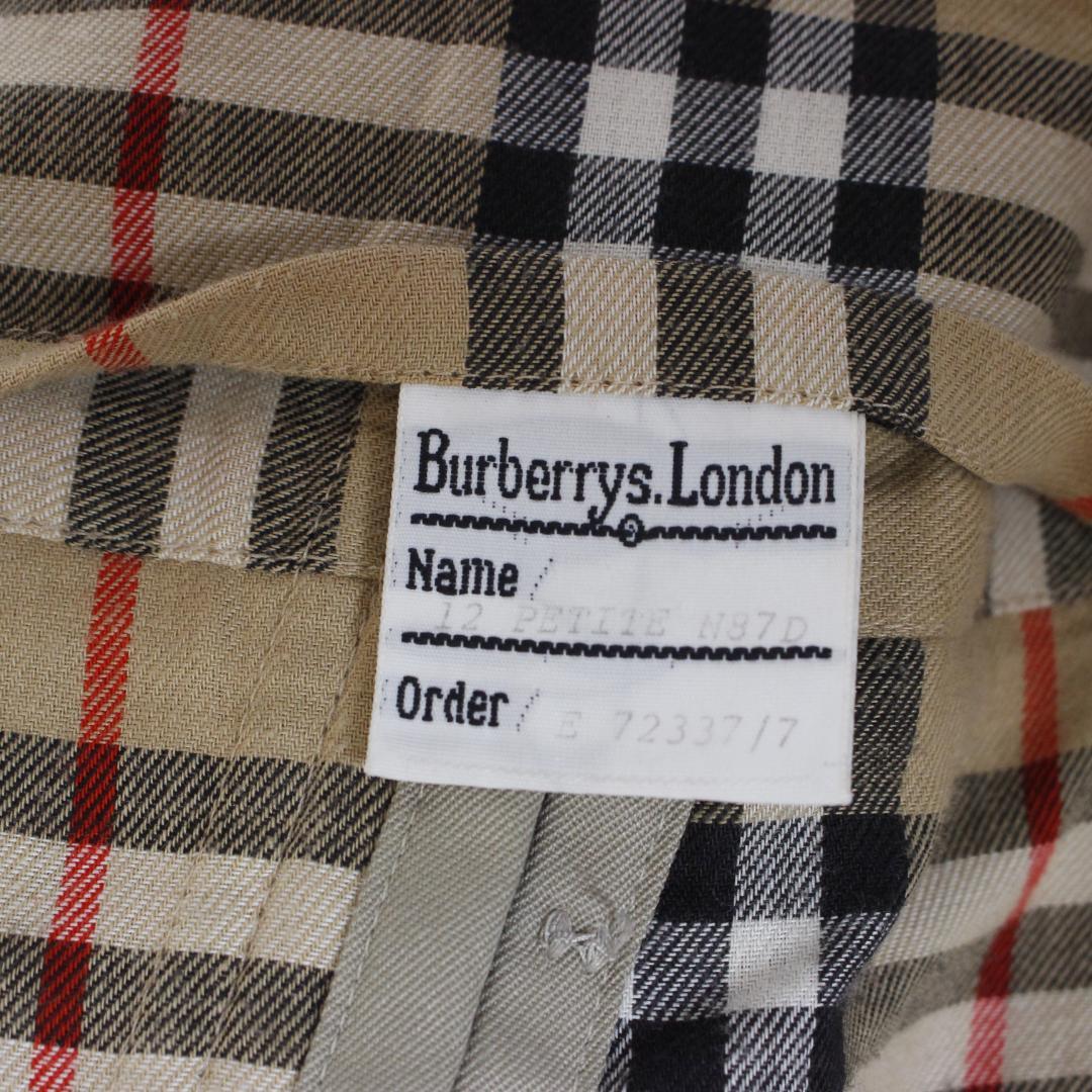 Burberry ライナー付き ステンカラーコート Lサイズ相当 イングランド製