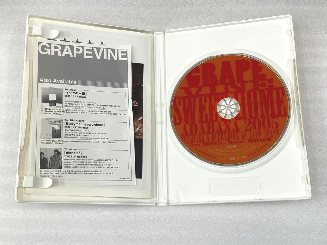 【GRAPEVINE/グレイプバイン】DVD5枚セット☆まとめ売り