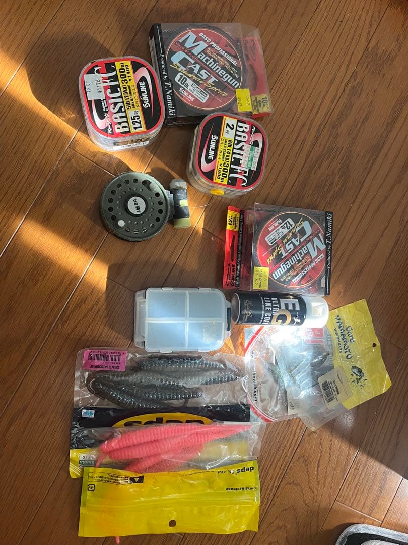 専用品　バス釣り引退セット！